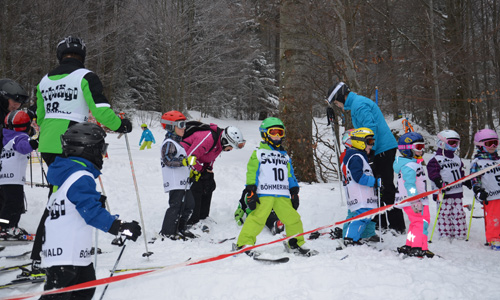 Volle Konzentration am Start