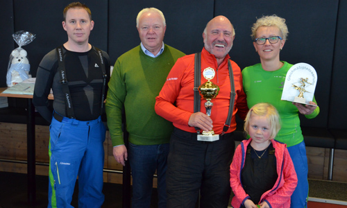 Sieger der Gleichmäßigkeitswertung: Rudolf Graml und Sandra Reiter