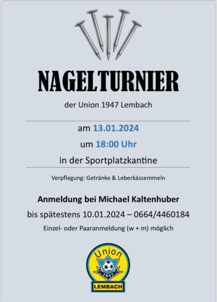 Nagelturnier 2024