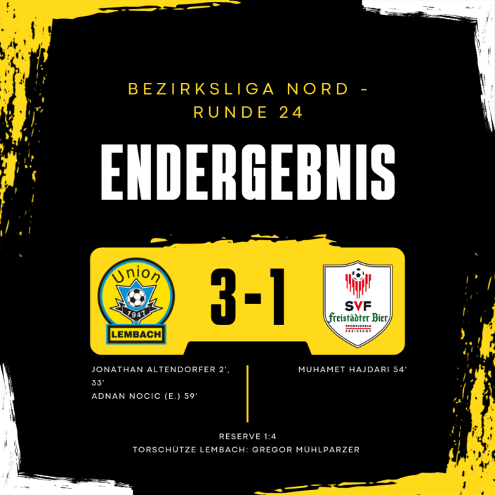 Endergebnis Freistadt_Mai 2026