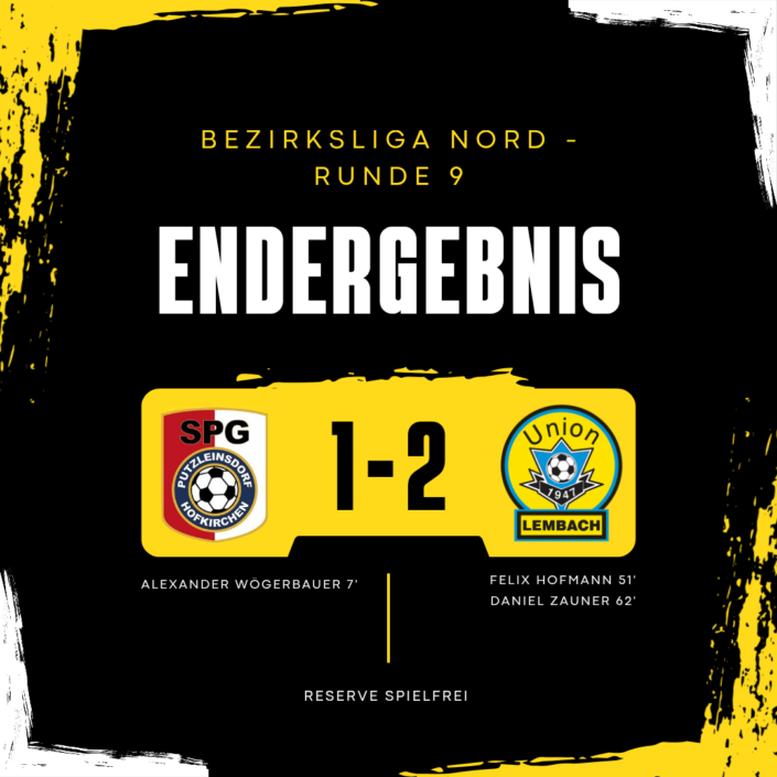 Endergebnis Putzleinsdorf_Oktober 2026